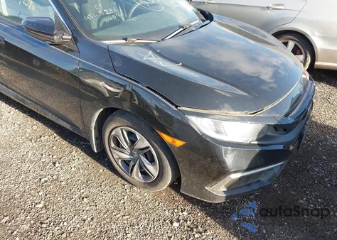 2020 Honda Civic Lx из США, поврежденный, VIN 2HGFC2F69LH508977